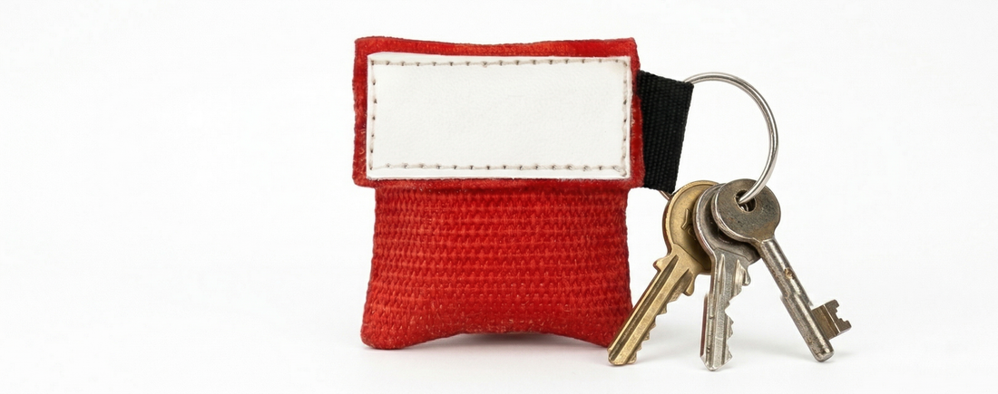 Beademingsmasker sleutelhanger: compact en altijd bij de hand